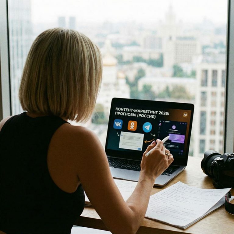 Контент-маркетинг: стратегии для привлечения и удержания аудитории малого бизнеса в России с прогнозом на 2026 год